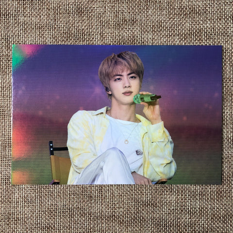 BTS JIN [ 2021 Muster SOWOOZOO ] Official Hologram Postcard / New / Gift