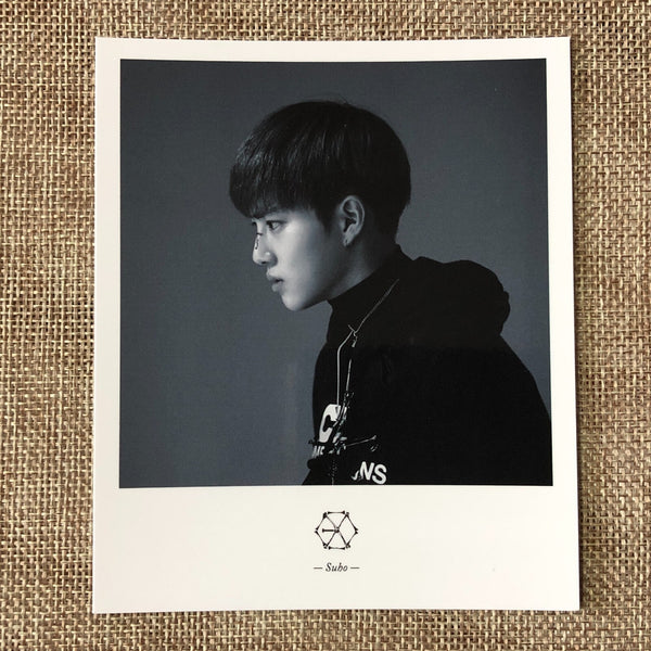 EXO SUHO [ EX'ACT ] Official Polaroid Photocard Set of 2 / Postcard / New / Gift