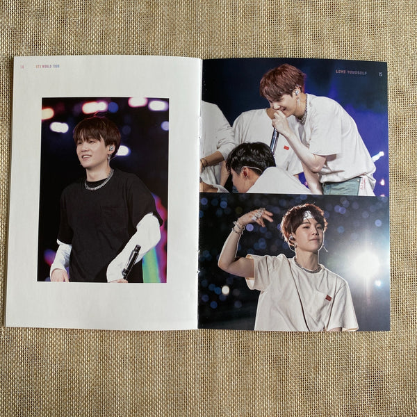 BTS SUGA [Love Yourself World Tour Seoul] Blu-Ray Book, Photobook / New, Rare