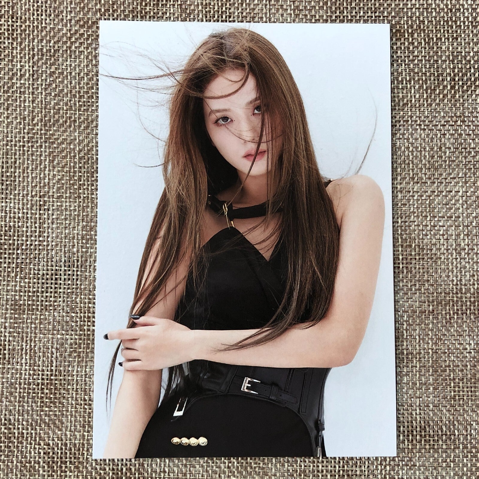 BLACKPINK JISOO #2 [ THE ALBUM ] Official Postcard, 1st Full Album / New / Gift