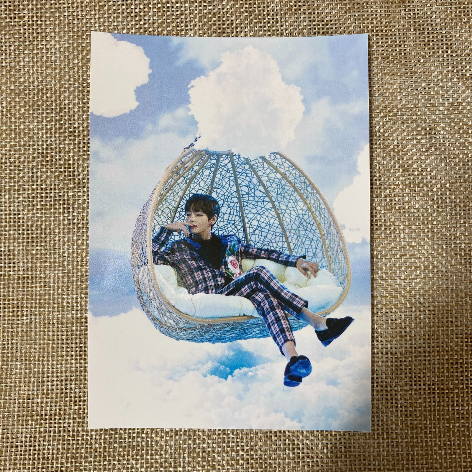 BTS V [ The Wings Tour Trilogy ] Official Photo Frame, 9x13 cm / New / Gift