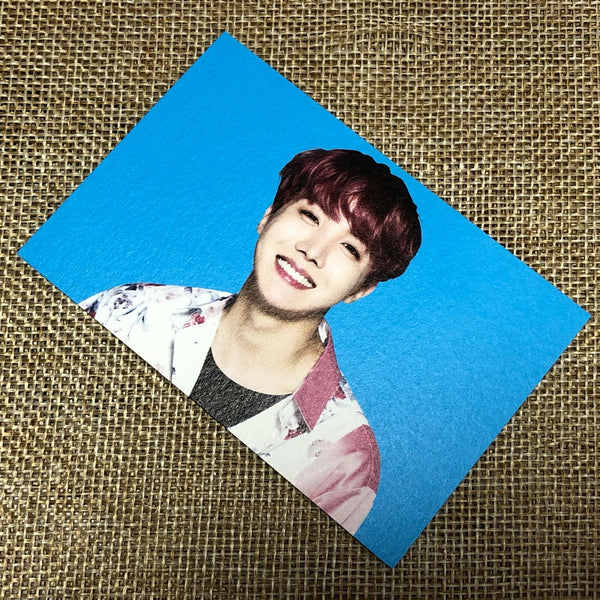 BTS J-HOPE 2/8 [The Wings Tour 2017 Live Trilogy] Official Mini Photocard / Gift