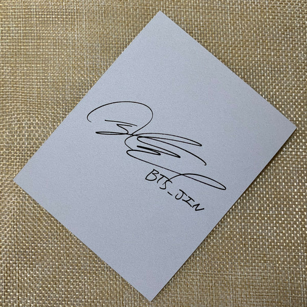 BTS JIN [Young Forever] Official Polaroid Photocard, Special Album / New, Rare