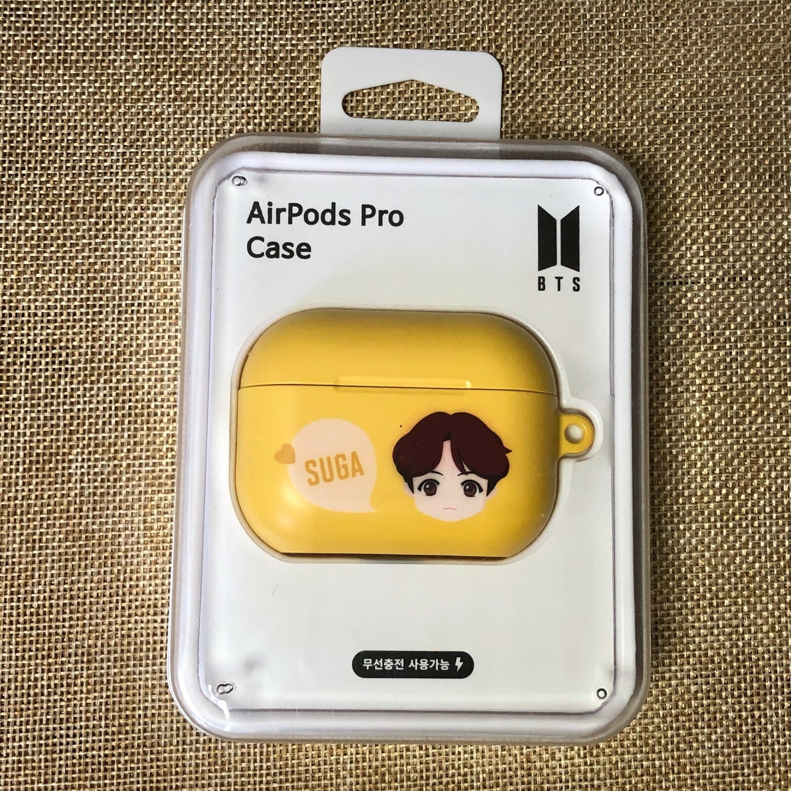 BTS SUGA [BTS Basic] Official Airpods Pro Case Cover, Authentic Goods / Gift