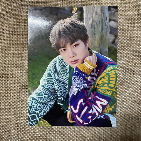 BTS JIN [ 2019 Summer Package ] Mini Poster Photocard / New, Rare / Gift