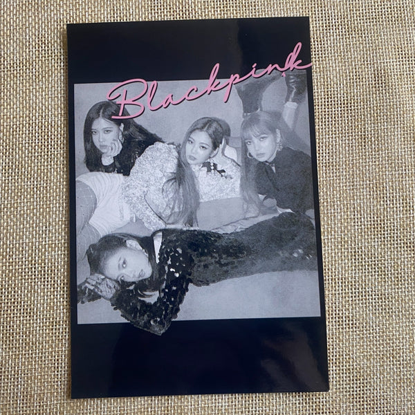 BLACKPINK GROUP #1 [4+1 5th Anniversary Pop-up Store] 4x6 Photo / New, Rare /+G