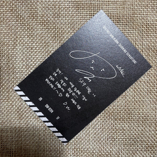 SF9 [Burning Sensation] Signed Promo Album / CD+Photobook+PC / Autographed / Rar