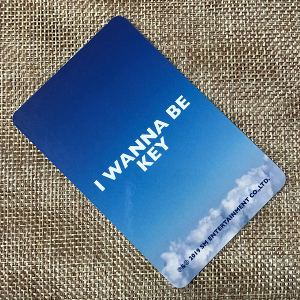 SHINEE KEY #1 [ I Wanna Be ] Official Photocard, KIHNO Repackage / New / Gift