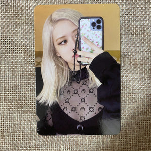 BLACKPINK ROSE #2 [ Born Pink ] Official Photocard, Gray Ver. / New, Rare / Gift