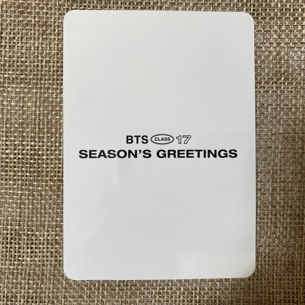 BTS JIMIN [ 2017 Season's Greetings ] Official Photocard / New, Rare / Gift