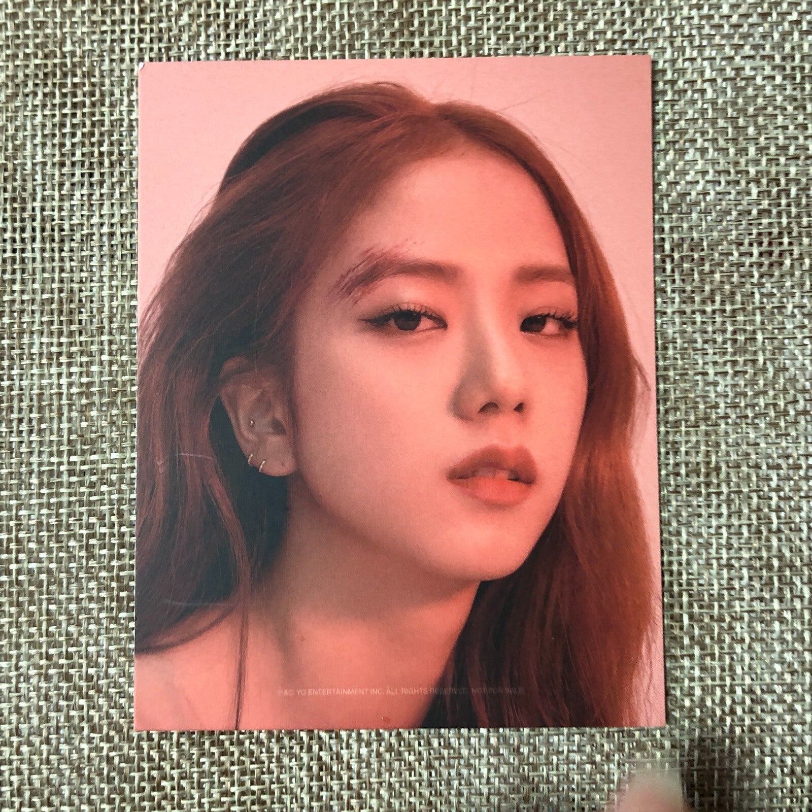 BLACKPINK JISOO #3 [Kill This Love] Official Puzzle Piece Photocard / New / Gift