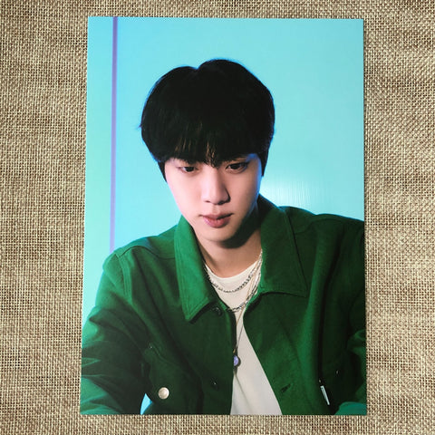BTS JIN [Samsung Galaxy Z Flip 4] Official Postcard Poster, Limited / New / Gift