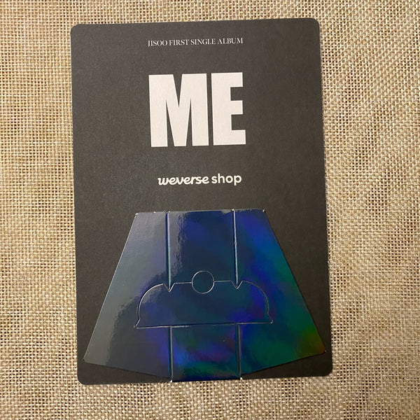 BLACKPINK JISOO #2 [ME Flower] Official Paper Stand, Weverse Shop / New, Rare
