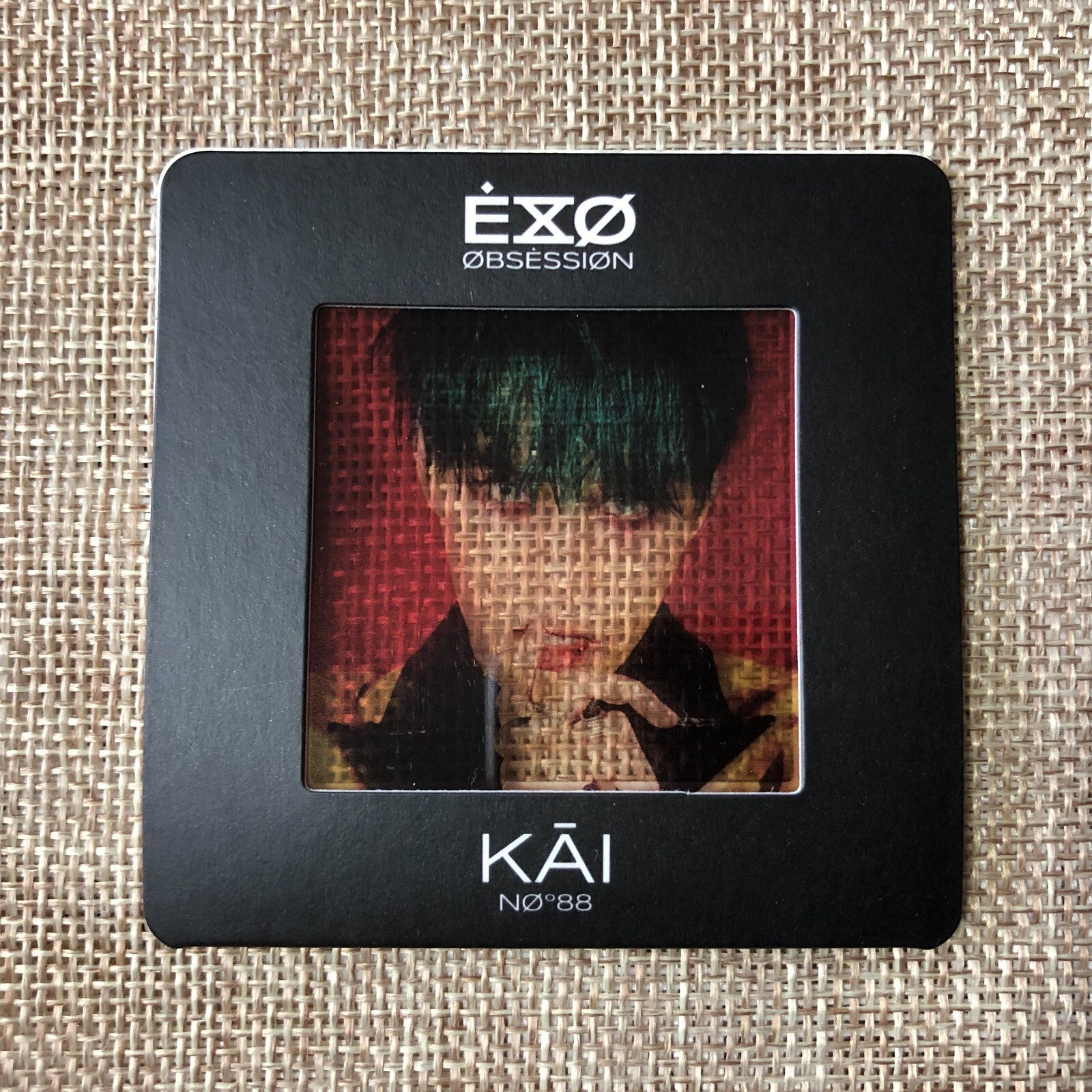 EXO KAI #2 [ Obsession ] Official Photo Slide Photocard, 6th Album / New / Gift