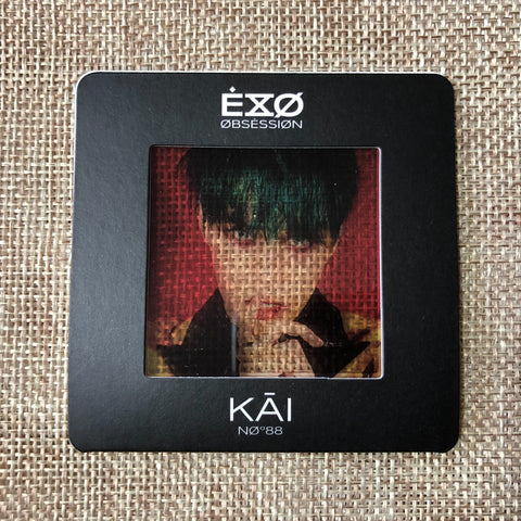 EXO KAI #2 [ Obsession ] Official Photo Slide Photocard, 6th Album / New / Gift