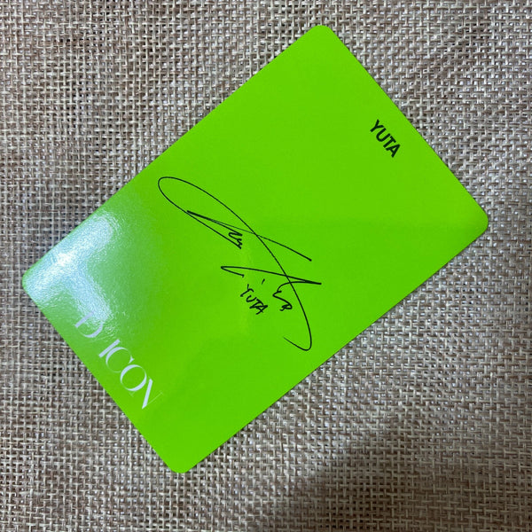 NCT Dream YUTA #7 [ 2019 Dicon Custom Book ] Official Photocard / New / Gift