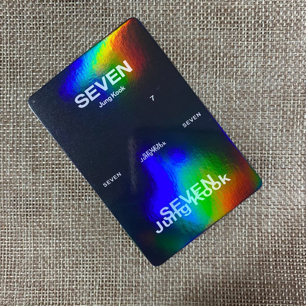 BTS JUNGKOOK [ Suit Seven Ed. Blue Jeans ] Official Photocard / New, Rare / Gift