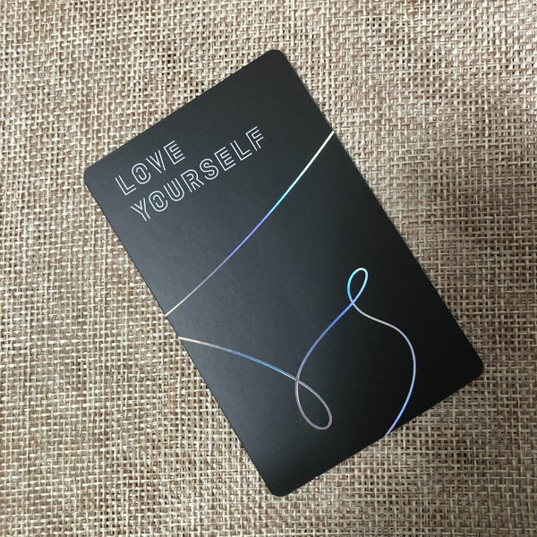 BTS JUNGKOOK [Love Yourself Tear] Official Photocard, U Ver Fake Love / Gift