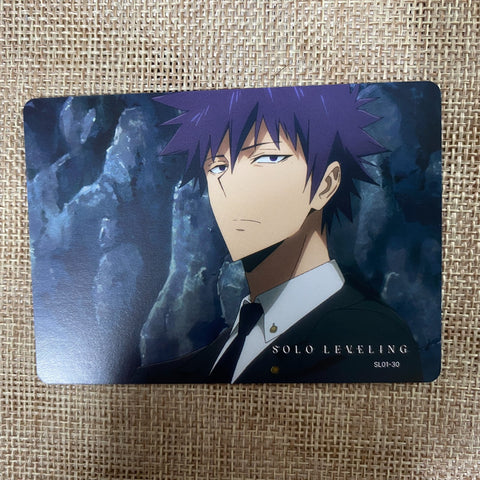 Solo Leveling SL01-30 / Normal Card (1pc)  Korean Webtoon Official Trading Card