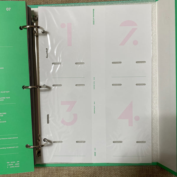 BTS [ Memories of 2020 ] Official DVD, Photobook, Booklet, Stamp, etc / New/Gift