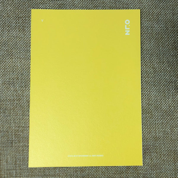 BTS V #1 [ Oh, always Exhibition ] Official Book Photocard / New / Gift