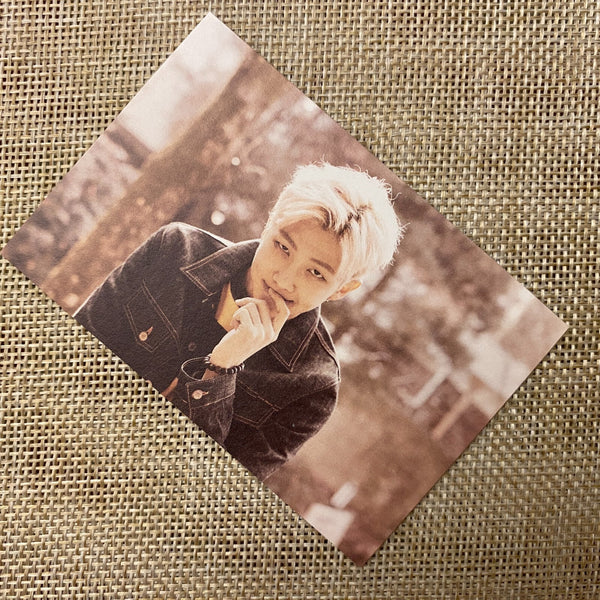 BTS RM 6/7 [ ARMY 2nd Muster ZIP CODE 22920 Official Mini Photocard ] NEW/+G