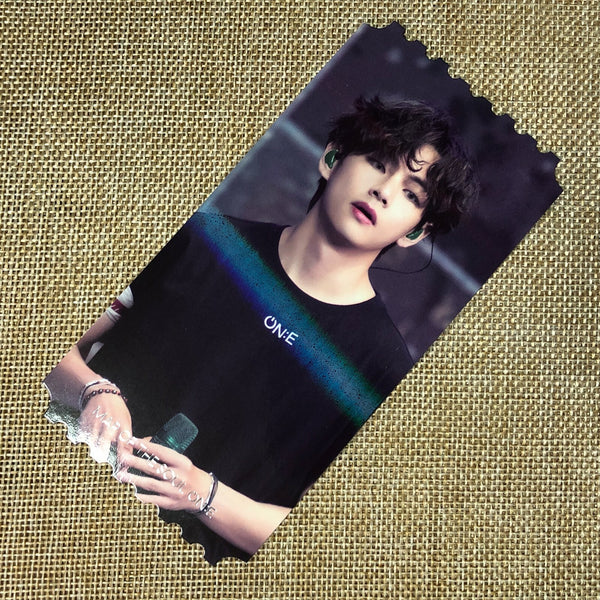 BTS V TAEHYUNG [Map of the Soul ON:E DVD] Official Hologram Ticket Photocard /+G