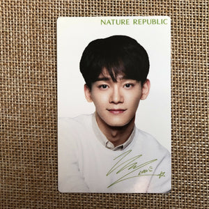 EXO CHEN [Nature Republic] Official Limited Photocard, EXO-K / New, Rare / Gift