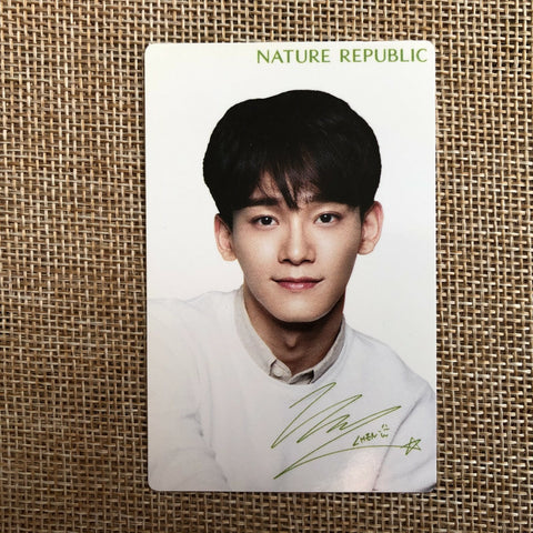 EXO CHEN [Nature Republic] Official Limited Photocard, EXO-K / New, Rare / Gift