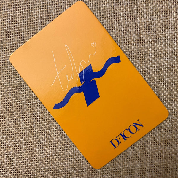 TXT TAEHYUN #2 [DICON D'Festa 2022] Special Edition Official Photocard / Gift