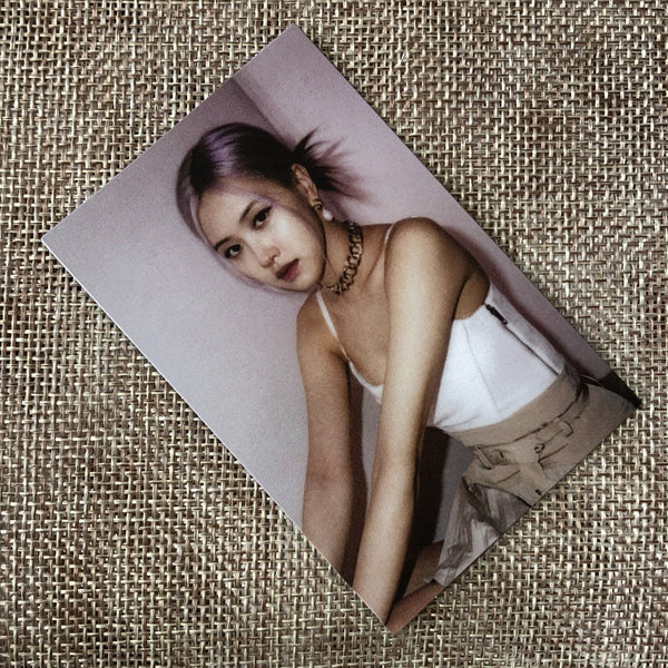 BLACKPINK ROSE #3 [ Lovesick Girls THE ALBUM ] Official Photocard / New / Gift