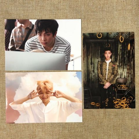 BTS RM #8 [ Oh, always Exhibition ] Official Live Photo Set of 3 / New / Gift