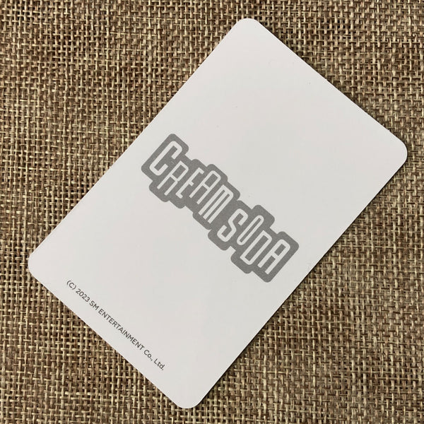 EXO SUHO [CREAM SODA POP-UP] Official Trading Card Photocard, B Ver. / Gift