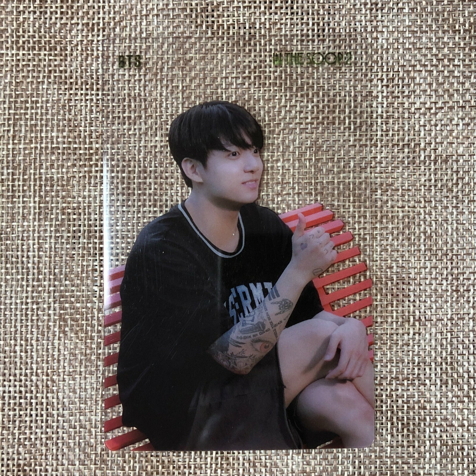 BTS JUNGKOOK [IN THE SOOP 2 Early Bird] Official Transparent Photocard / Gift