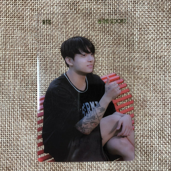 BTS JUNGKOOK [IN THE SOOP 2 Early Bird] Official Transparent Photocard / Gift
