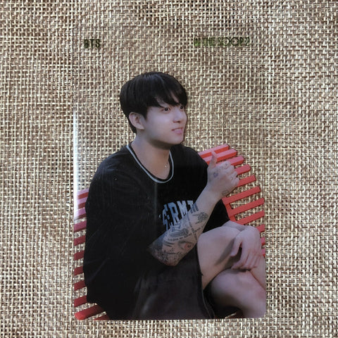 BTS JUNGKOOK [IN THE SOOP 2 Early Bird] Official Transparent Photocard / Gift
