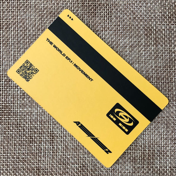 ATEEZ WOOYOUNG [THE WORLD EP.1 : MOVEMENT] Official ID Photocard, Diary Ver. /+G