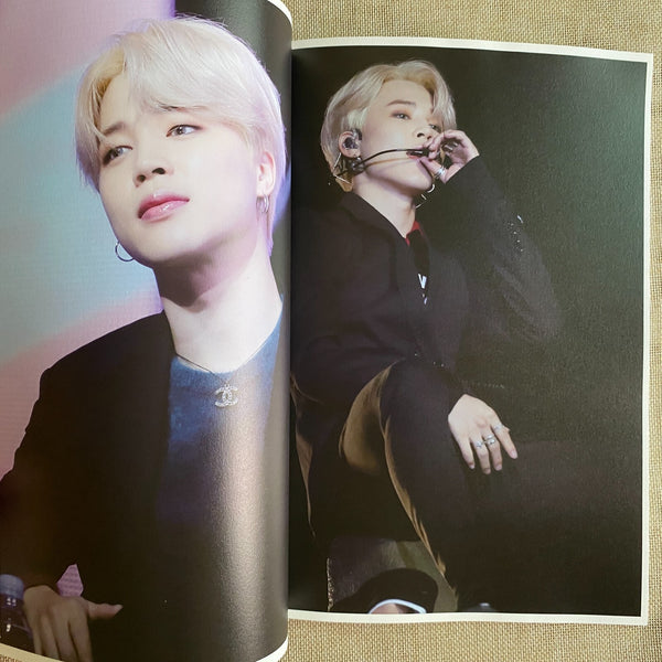 BTS JIMIN [OVER FILL Exhibition] Photobook, Tension Up 64 pg 21x29 cm / Gift