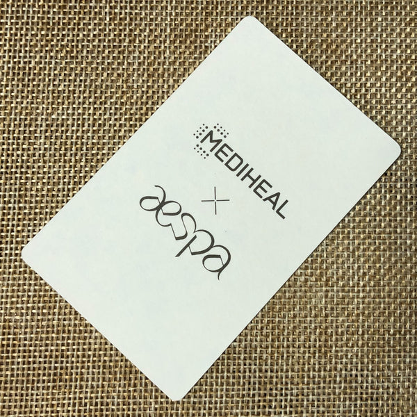 AESPA NINGNING [ MEDIHEAL ] Official Photocard, SM TOWN / New / Gift