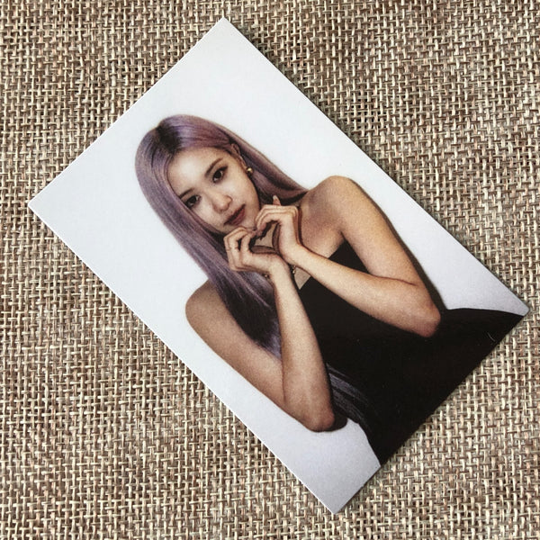 BLACKPINK ROSE #5 [ Lovesick Girls THE ALBUM ] Official Photocard / New / Gift