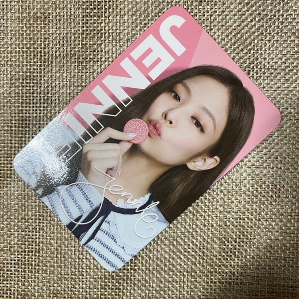 BLACKPINK JENNIE #4 [ OREO X BLACKPINK ] Official Limited Photocard / New / Gift
