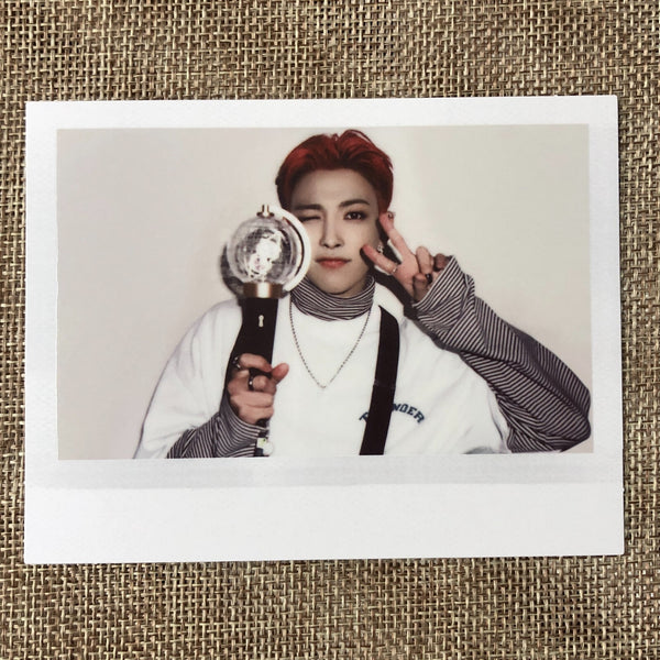 ATEEZ HONGJOONG [THE FELLOWSHIP : BEGINNING OF THE END DVD] Official Polaroid