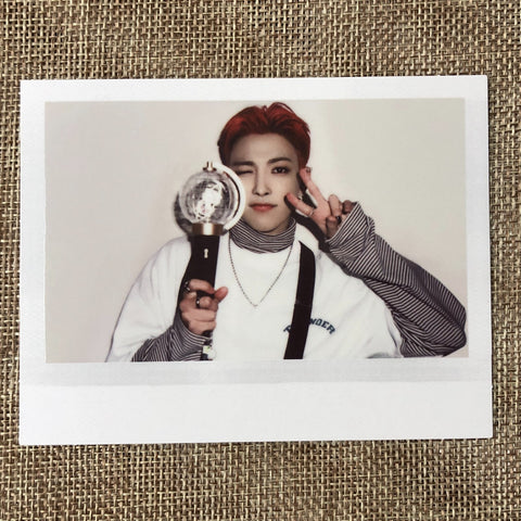 ATEEZ HONGJOONG [THE FELLOWSHIP : BEGINNING OF THE END DVD] Official Polaroid