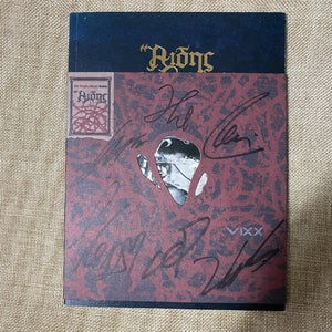 VIXX HAND SIGNED #2 [ HADES ] 6th Promo Album Autographed CD+Photobook+PC / Gift