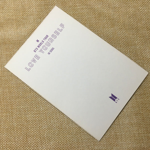 BTS Movie [ World Tour Love Yourself in Seoul ] Official Postcard / New / Gift