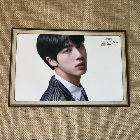 BTS JIN [ 5th Muster Magic Shop ] Official Postcard Photocard, LG / New / Gift