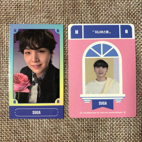 BTS SUGA [FESTA D-Day Calendar 8th Anniversary] Official Photocard Set / Gift