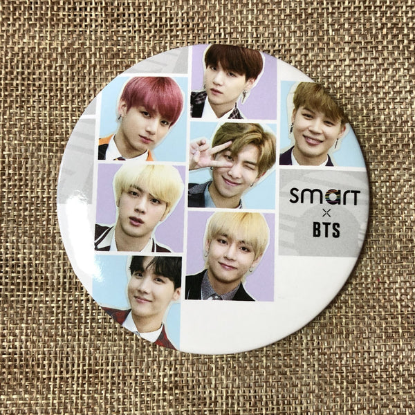 BTS GROUP [ BTS X Smart Uniform Promotional ] Official Mirror / New, Rare / Gift
