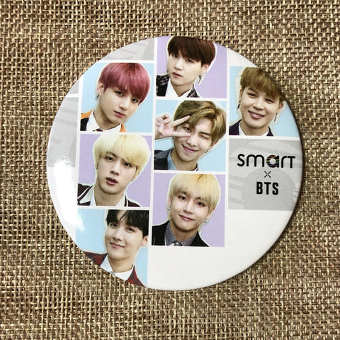 BTS GROUP [ BTS X Smart Uniform Promotional ] Official Mirror / New, Rare / Gift