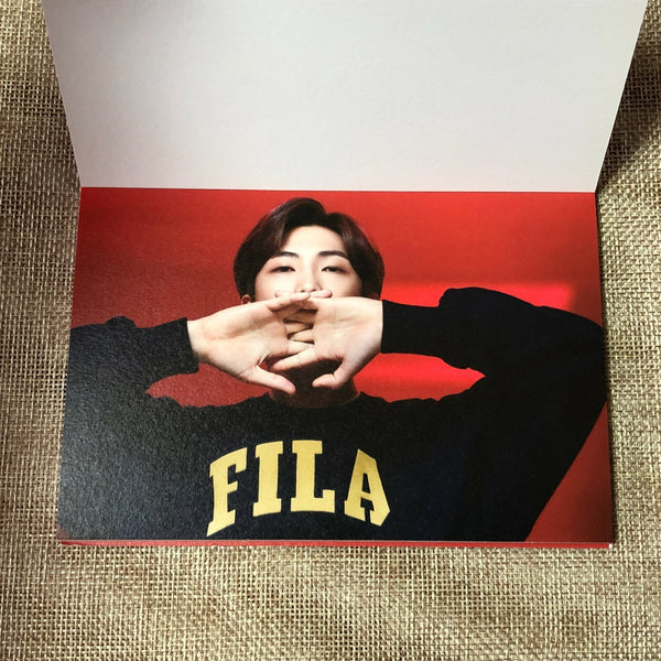 BTS GROUP [ FILA 2020 Fall Collection ] Official Postcard Photobook / New / Gift
